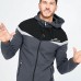 Full Panel Zipper Hooded Top